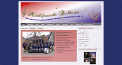 Desktop Screenshot of musikverein-bolheim.de